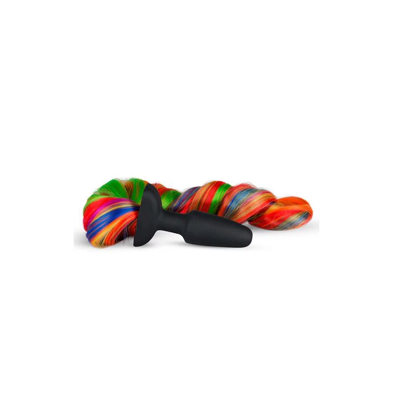 Värvilise sabaga anaaltapp Pony (3.3x11cm)