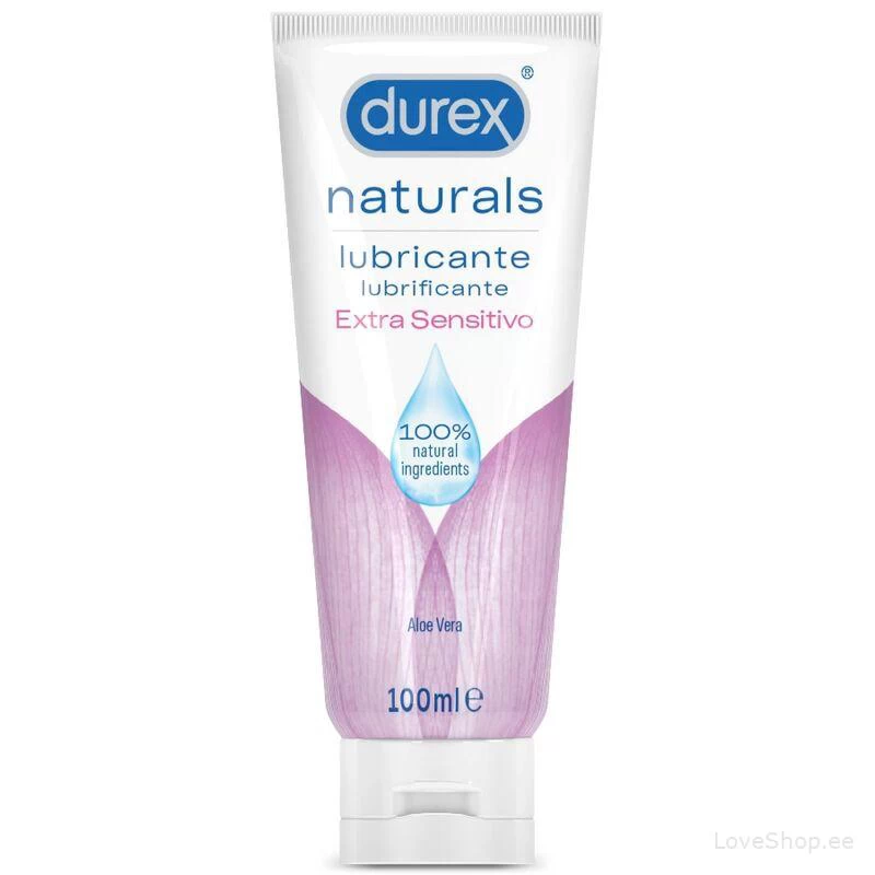 Veebaasil libesti Durex Naturals Extra Sensitive