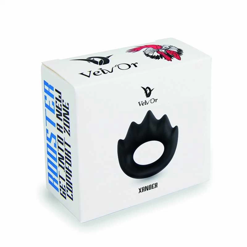 Velv'Or - Rooster Xander Oval Cock Ring with Stimulation Projections - Image 8