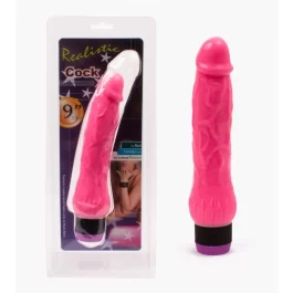 Vibraator Realistic Cock, roosa