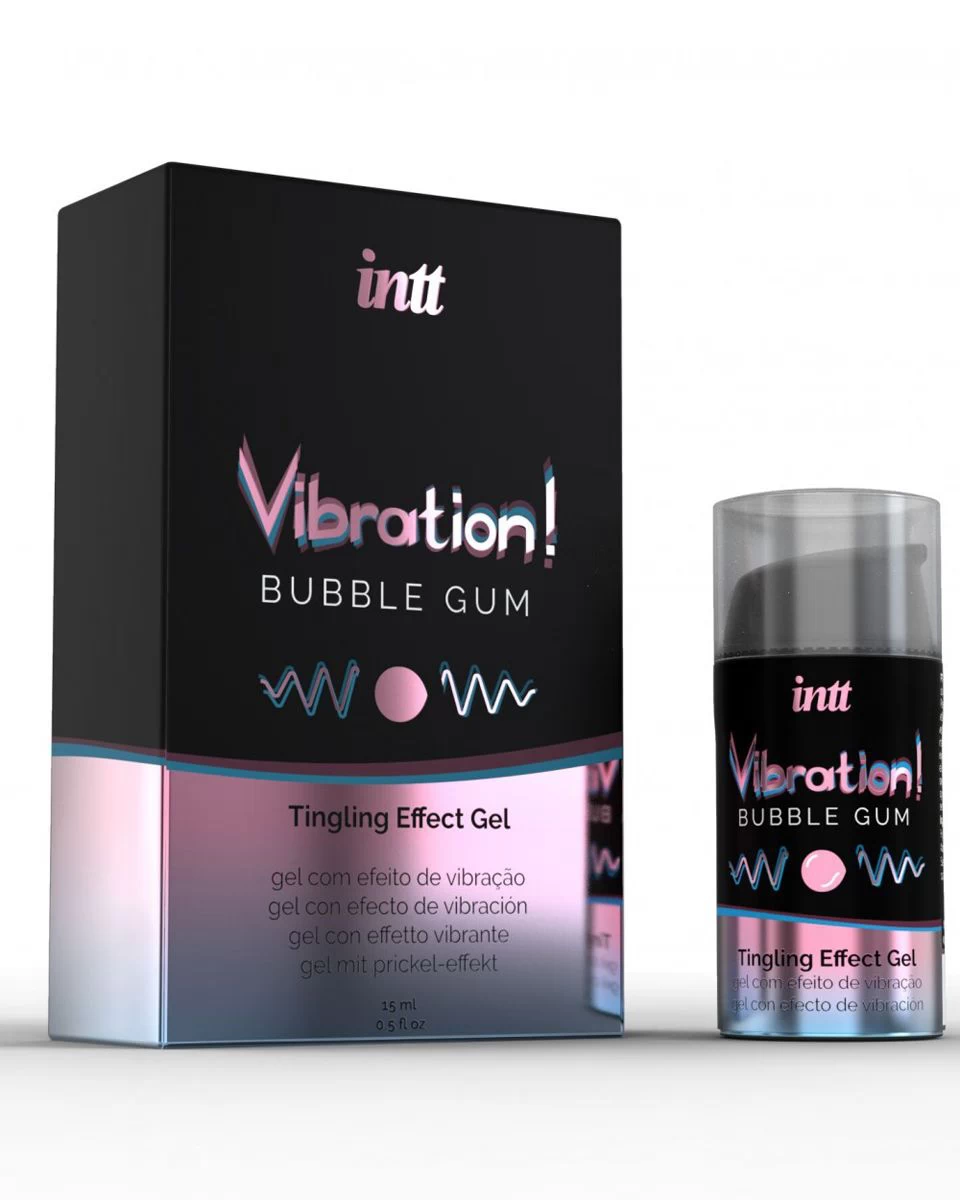 Vibration! Nätsukummimaitseline kõdidtav geel 15ml