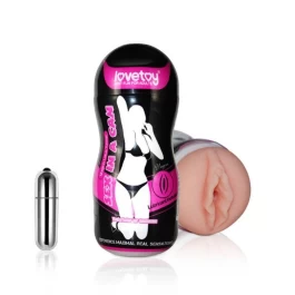 Vibratsiooniga masturbaator Sex in a Can - häbe