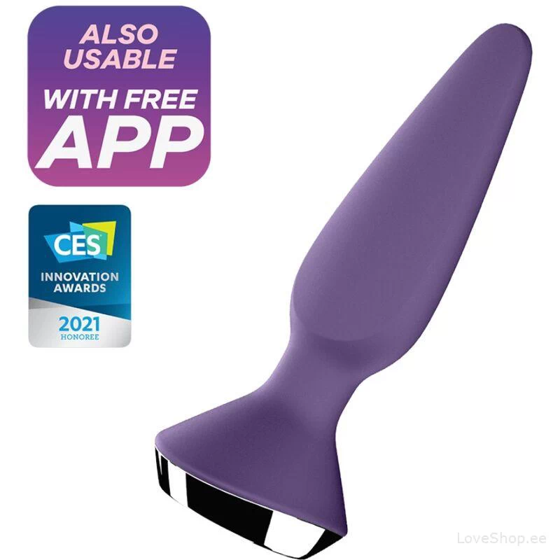 Vibreeriv anaaltapp Satisfyer Plug-ilicious 1 (lilla)