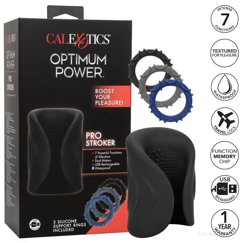 Vibreeriv masturbaator Calexotics Pro Stroker