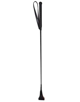Zado black crop with leather tip