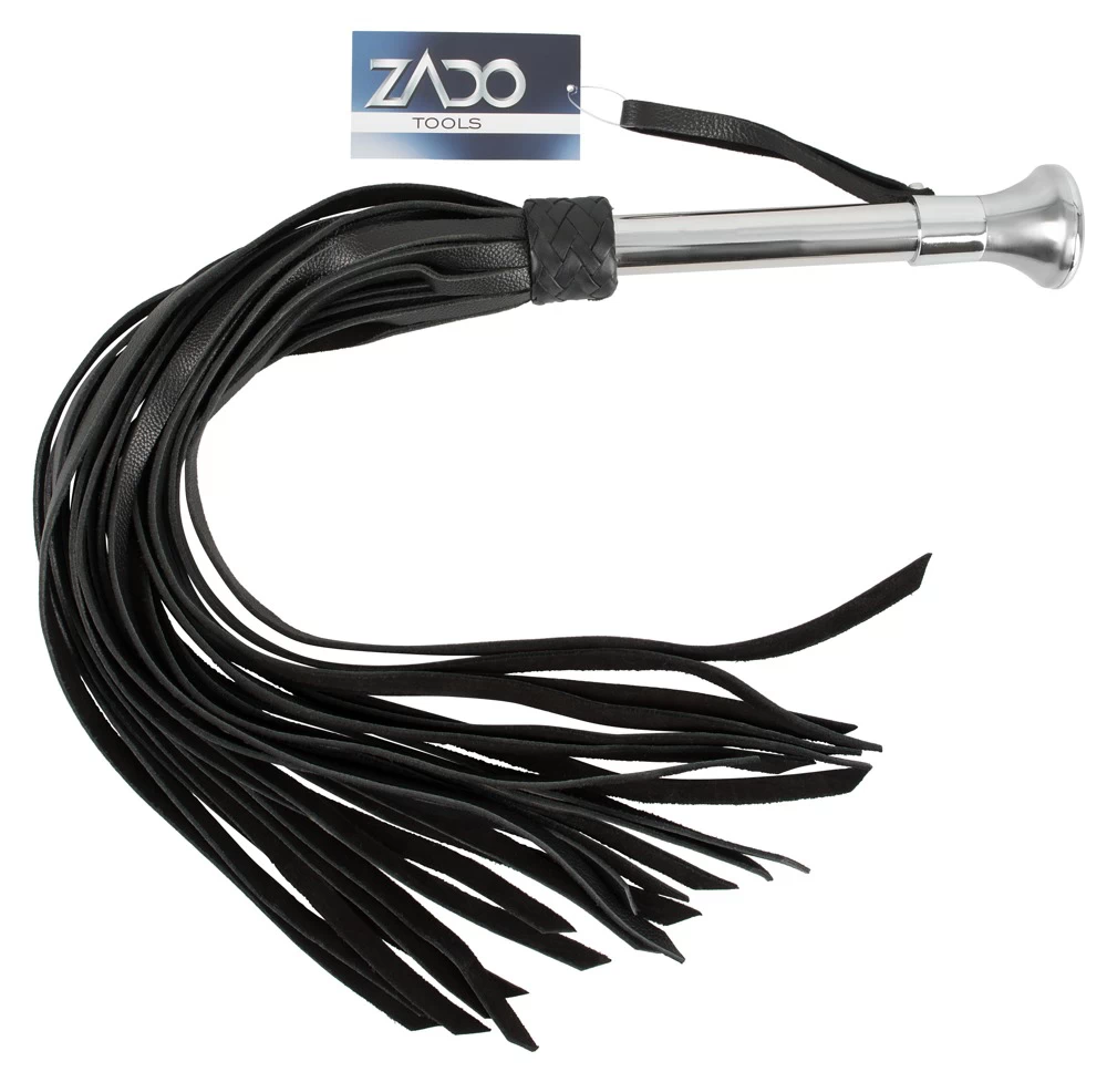 Zado nahast Flogger metallist käepide