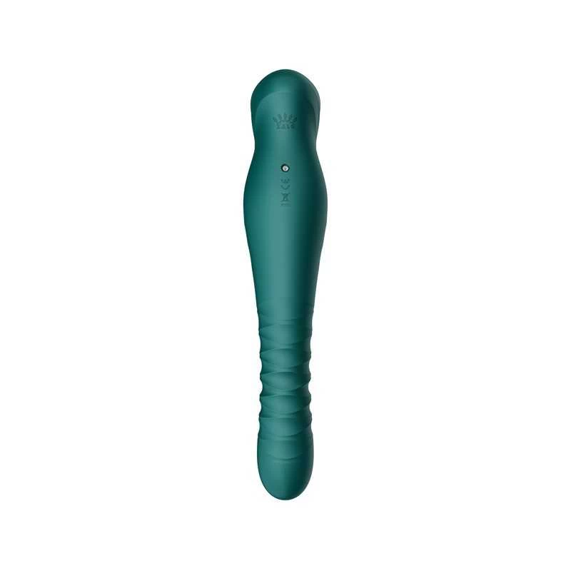 ZALO - KING VIBRATING THRUSTER ÄPPIGA KAUGJUHITAV - Image 8
