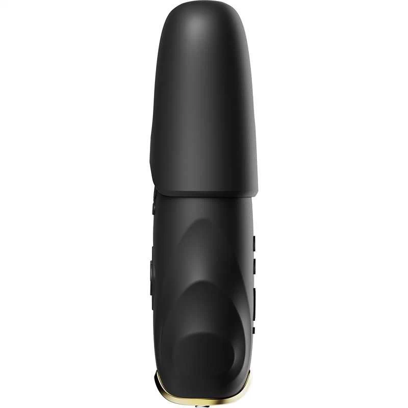 ZALO - NAVE WIRELESS VIBRATING NIPPLE CLAMPS OBSIDIAN BLACK - Image 7