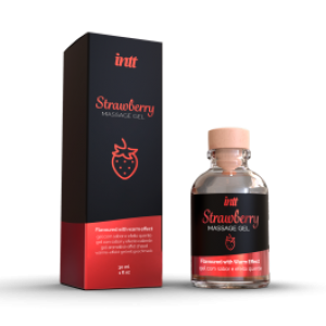 Intt soojendav massaažigeel maasika 30 ml