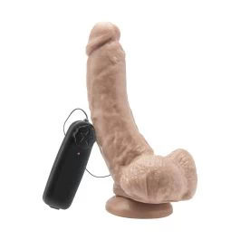 22cm Pikk Vibreeriv Dildo Munadega