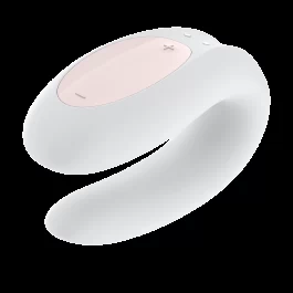 Äpiga Paaride Vibraator Satisfyer Double Joy