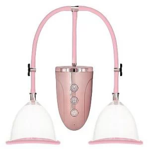 Automaatne laetav rinnapumba komplekt, roosa