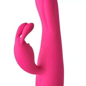 FLIRTS RABBIT VIBRATOR 17 CM PINK