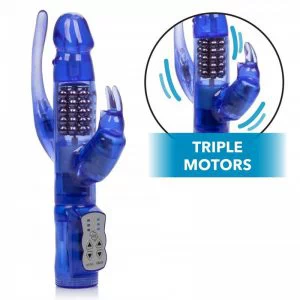 Mõnus kolmekordse orgasmi vibraator