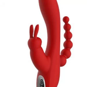 RED REVOLUTION HERA kolme otsaga vibraator