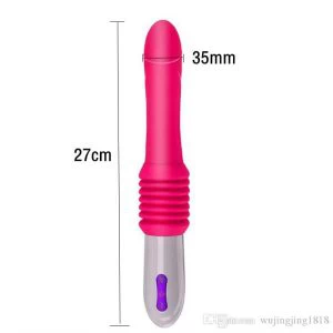 telescopic üles-alla liikuv vibraator
