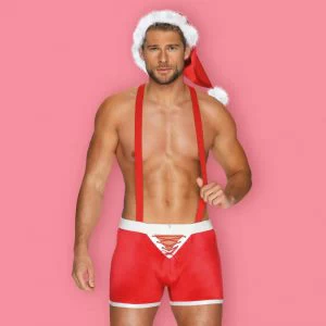 2-osaline pesukomplekt meestele Obsessive Mr Claus