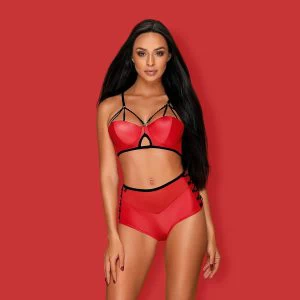 2-osaline pesukomplekt Obsessive Leatheria