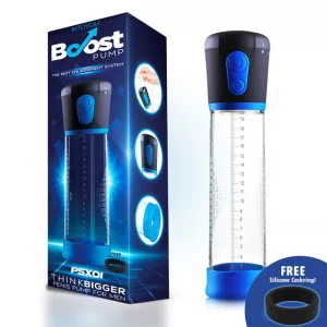 3-võimsuastmega automaatne peenisepump Boost Pump PSX01