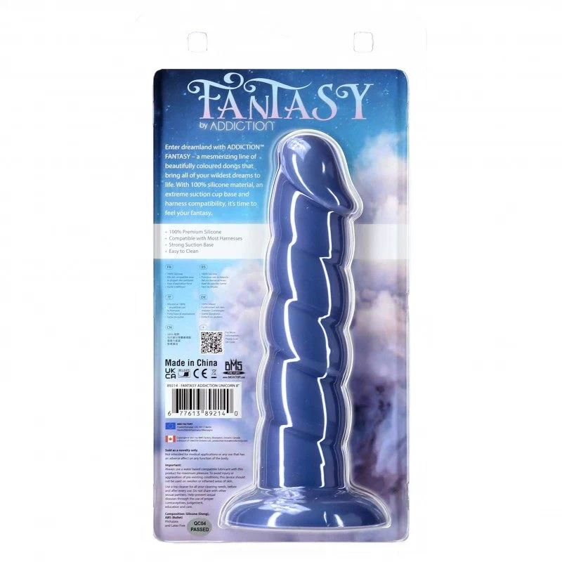 Addiction - Fantasy Addiction 20 cm Unicorn Blue - Image 5