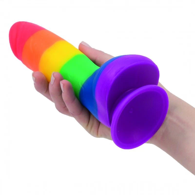 Addiction - Justin 20cm Dong Rainbow - Image 4