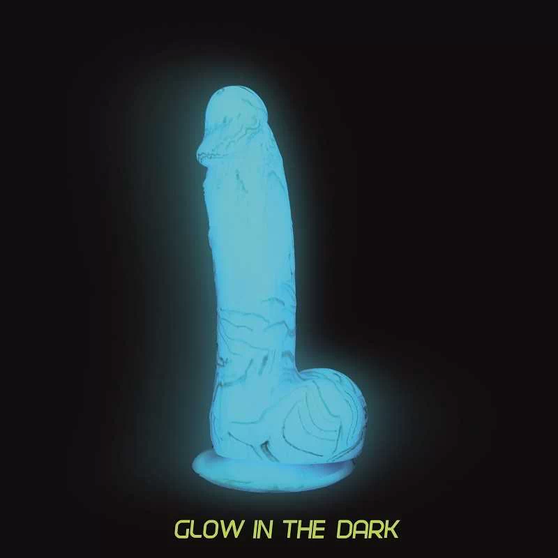 ADDICTION - LUKE DONG 7.5 INCH BLUE GLOW IN THE DARK - Image 5