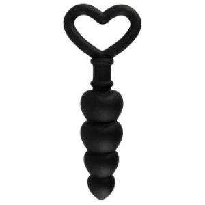 Anaalpärlid südamekujulise aasaga