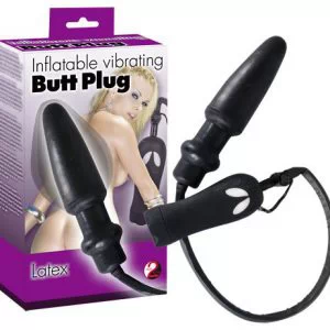 Automaatselt täispumbatav vibreeriv anaaltapp