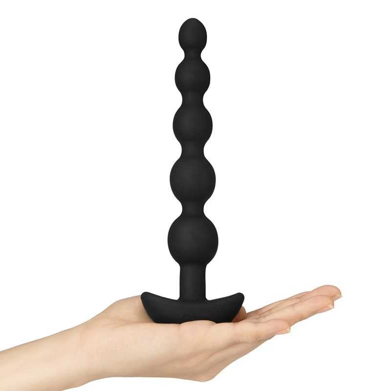 B-VIBE - CINCO ANAL BEADS BLACK - Image 5