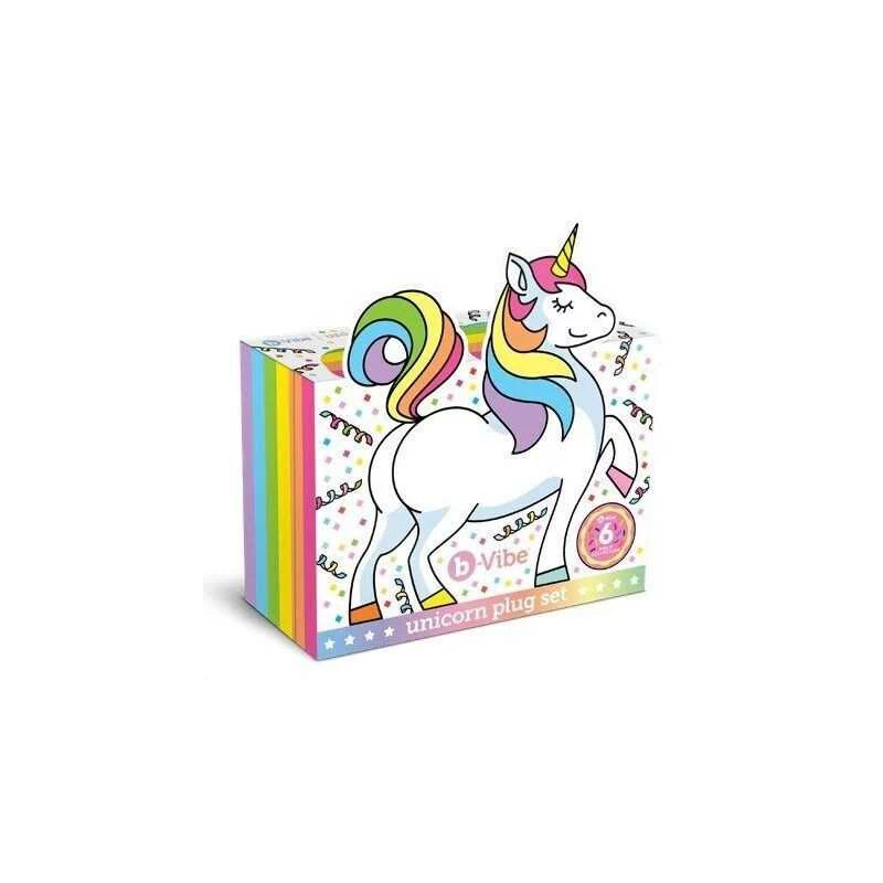 B-Vibe - Unicorn Plug Set 6 Piece Collection - Image 2