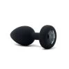 B-Vibe – Vibrating Jewel Plug M/L Black Diamond