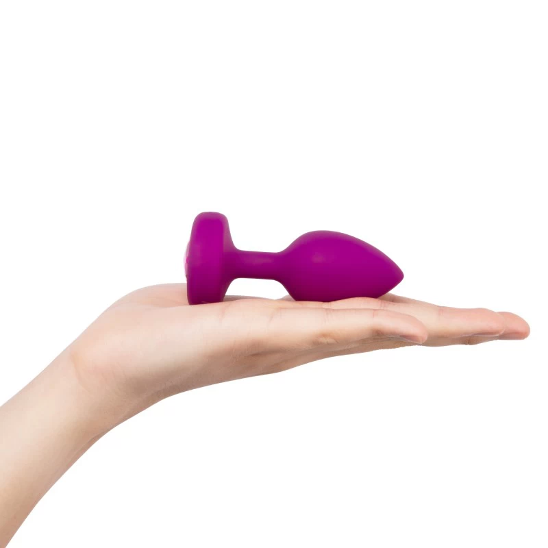 B-Vibe - Vibrating Jewel Plug S/M Pink Ruby - Image 6