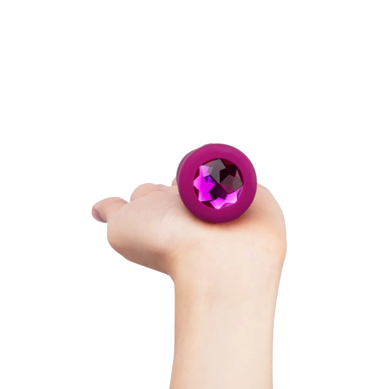 B-Vibe - Vibrating Jewel Plug S/M Pink Ruby - Image 7