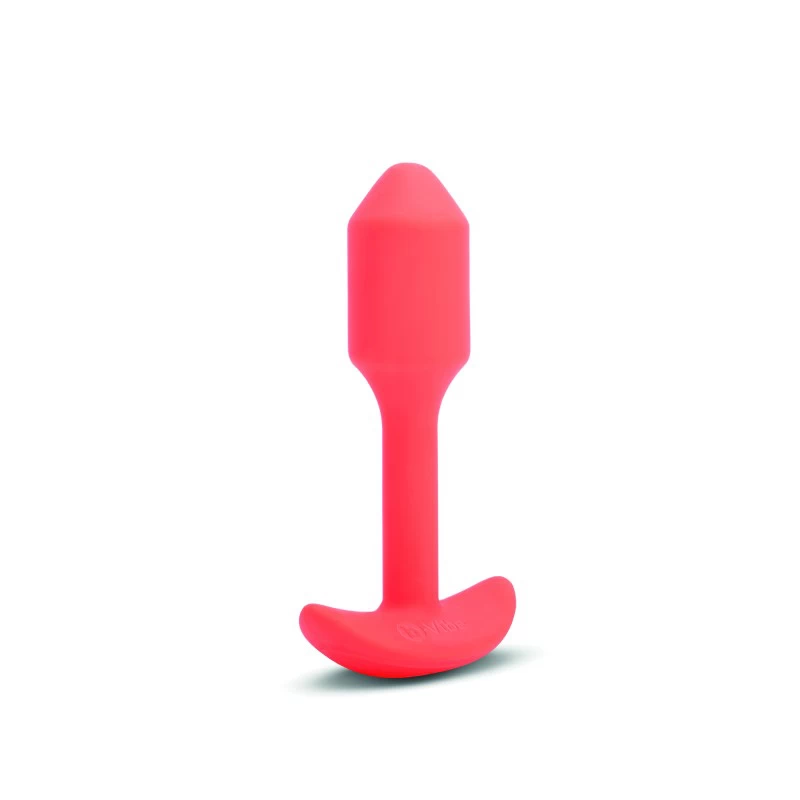 B-Vibe - Vibrating Snug Plug 1 (S) Orange - Image 2