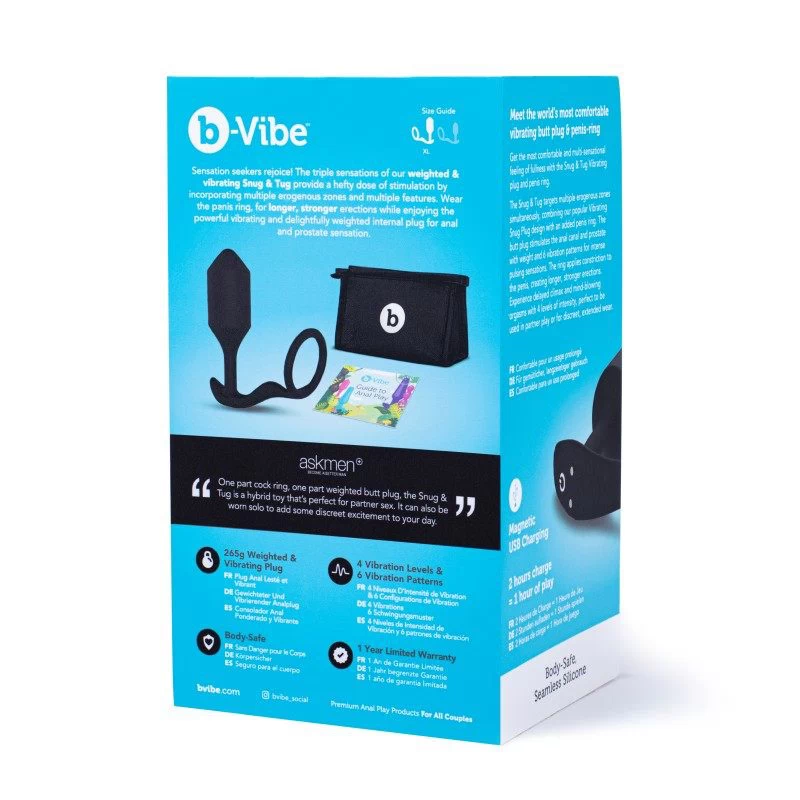 B-Vibe - Vibrating Snug & Tug XL - Image 7