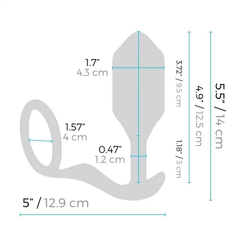 B-Vibe - Vibrating Snug & Tug XL - Image 8