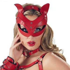 Bad Kitty kassimask (punane)