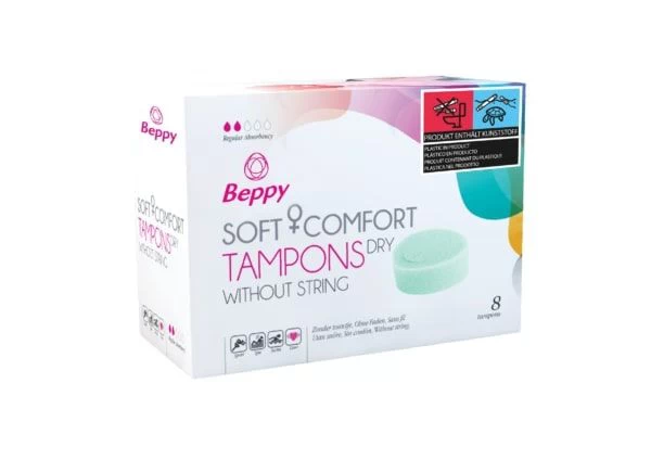 Beppy Soft + Comfort Tampons Dry - 8 pcs