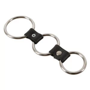 BK Metallrõngastega peenise- ja munandirõngas