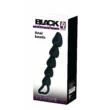 Black Velvets silicone anal beads