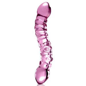 Borosilkaatklaasist anaaltapp/dildo Icicles No 55 (3.5×19.5cm)