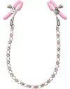 CalExotics Nipple Play Crystal Chain Nipple Clapms