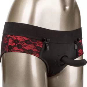 CalExotics Scandal Crotchless Pegging Panty Set