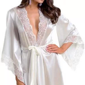 Casmir Inoe ekrüüvalge hommikumantel