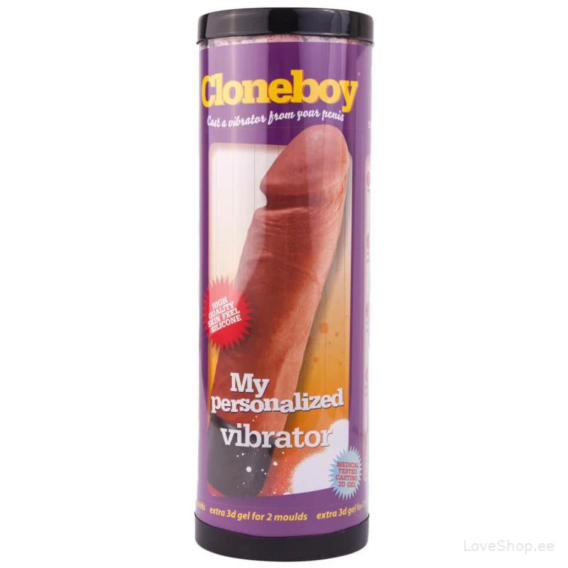 Cloneboy täpse peenise koopia vibraatori valmistamise komplekt