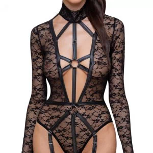 Cottelli Lingerie Bodi trippidega