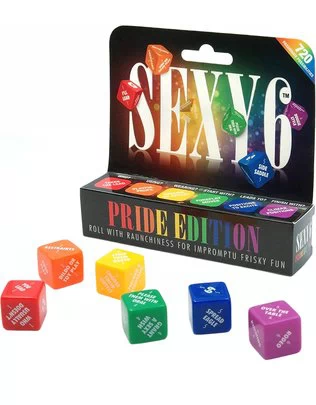 Creative Conceptions Sexy 6 Pride Edition täringud