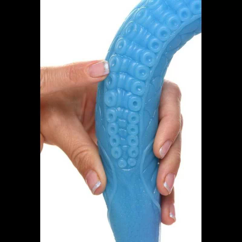 Creature Cocks - Glow-in-the-dark Silicone Dragon Anal Dildo - Image 4