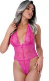 Daring Intimates roosast pitsist avatud seljaosaga bodi