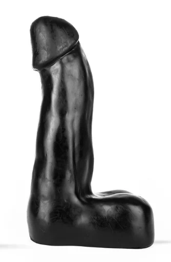 DARK CRYSTAL ANAAL DILDO XL - SUUR MUST DILDO